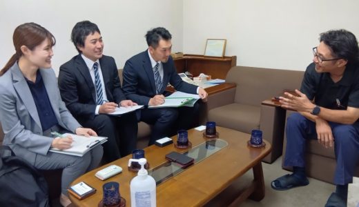 Cチーム「株式会社 山浦製作　山浦社長へのインタビューをしました」